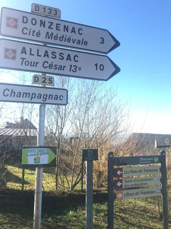Chambres D'Hotes L'Ame De Travassac Donzenac Eksteriør billede